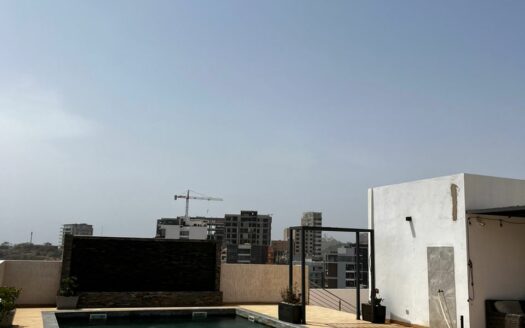 Appartement avec piscine à louer à la Cité Africa